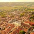 La bastide vue du ciel