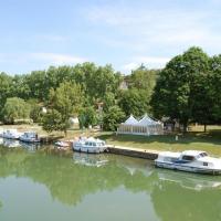 Le port de plaisance sur la Baïse