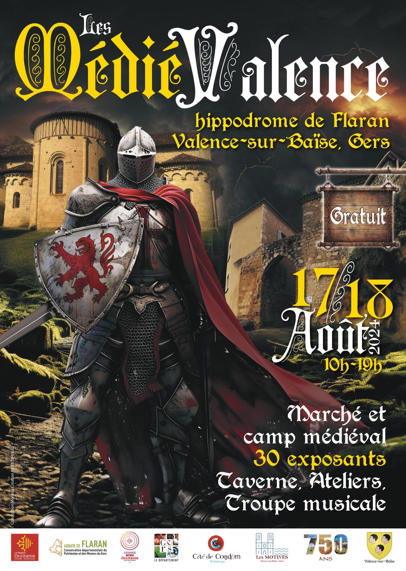 Affiche medievalence a3 2 bis