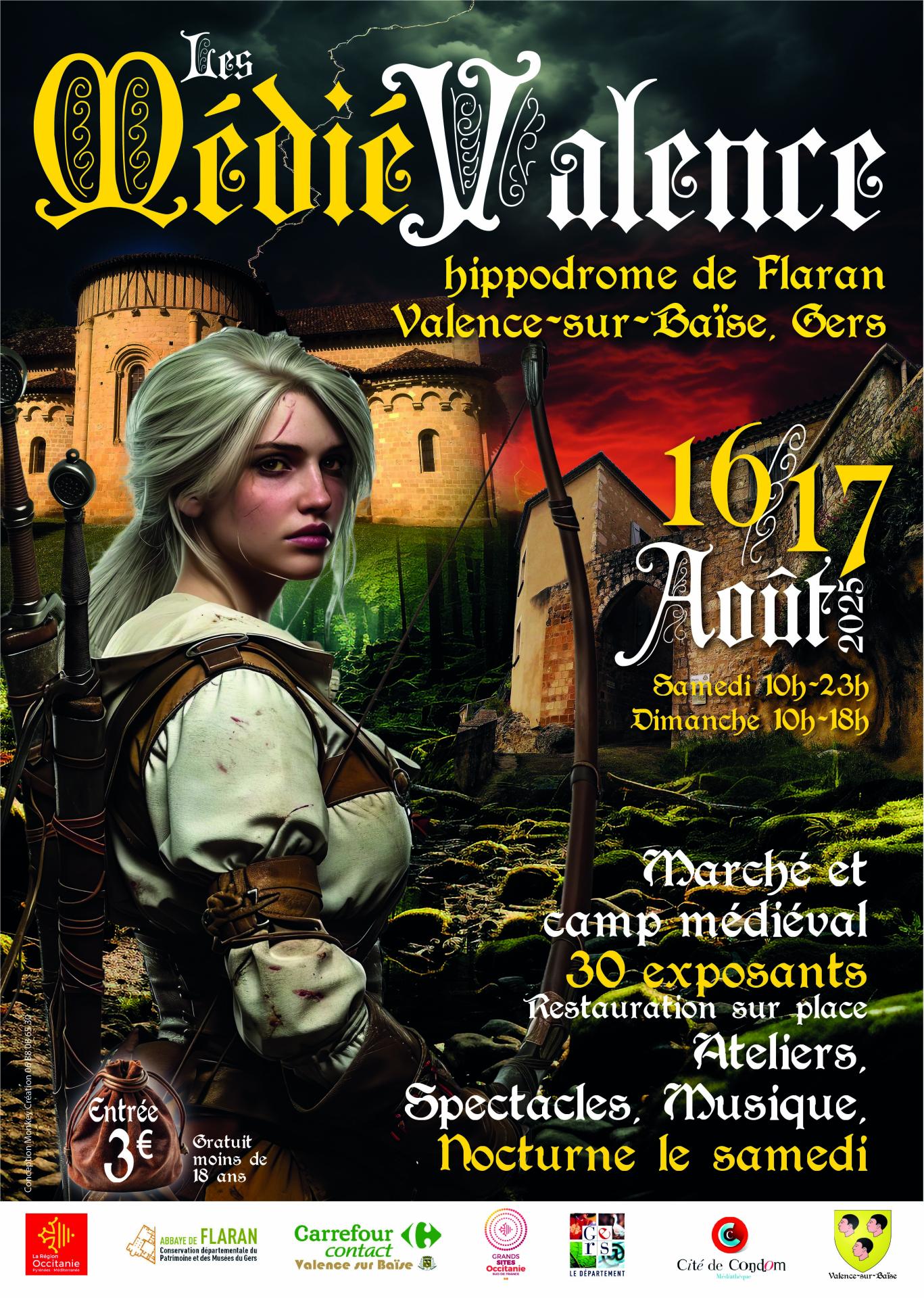 Affiche medievalence a3 2 vct